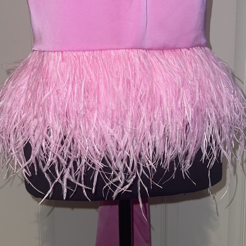 Ramy Brook Pink Embellished Halter Blouse - Picture 6 of 15